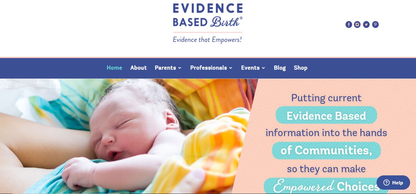 Meet The Website - Evidence Based Birth - Ma's List