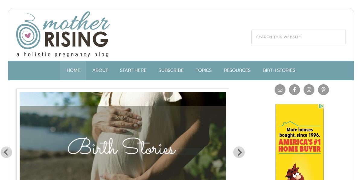 Meet The Website - Mother Rising - Ma's List